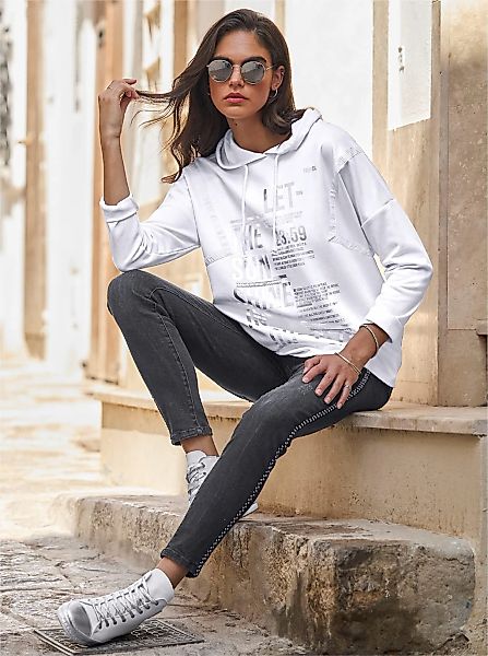 heine Langarmshirt "Kapuzen-Shirt" 1 Stk. günstig online kaufen