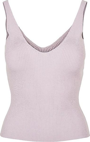 URBAN CLASSICS Muskelshirt "Urban Classics Damen Ladies Rib Knit Top", (1 t günstig online kaufen