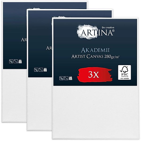 Artina Akademie Keilrahmen 90x130cm FSC 3tlg günstig online kaufen