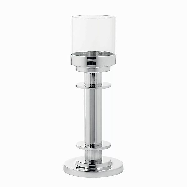 RICARDO eleganter Kerzenleuchter - Rillenstruktur 21 cm ohne Glaszylinder günstig online kaufen