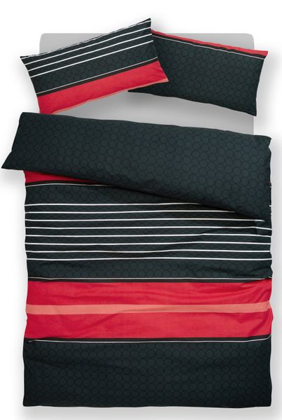 my home Bettwäsche "Circle in Gr. 135x200 oder 155x220 cm" 2 Stk. tlg. Bett günstig online kaufen