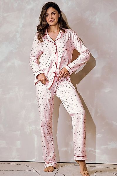 Mademoiselle Sommeil Pyjama Schlafanzug mit Knopfleiste (2 tlg., 1 Stück) u günstig online kaufen