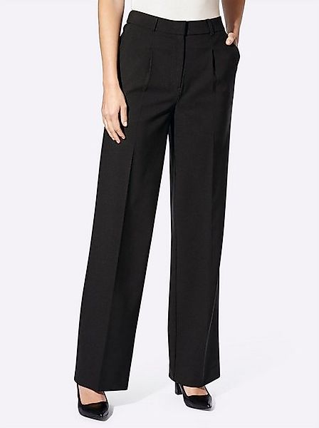 heine Jerseyhose Bundfaltenhose Innenbeinlänge ca. 79 cm günstig online kaufen