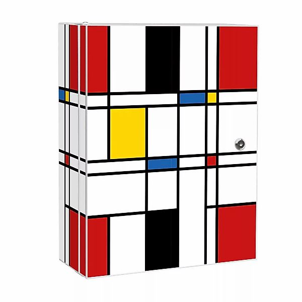 Banjado XXL Medizinschrank Abschliessbar 35x46x15cm Arzneischrank Weiß Aus günstig online kaufen