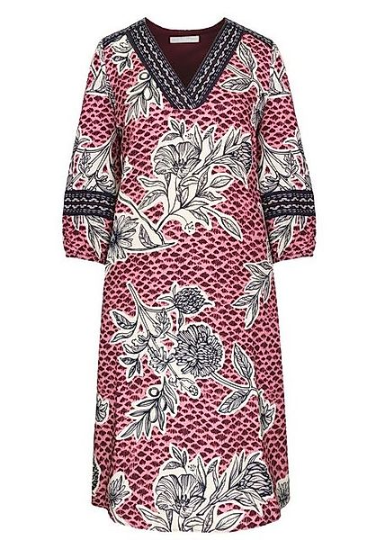 bianca Druckkleid – Lässiges Allover-Print Kleid mit 3/4-Ärmeln günstig online kaufen