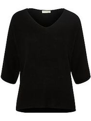 V-Pullover aus 100% Kaschmir Peter Hahn schwarz günstig online kaufen