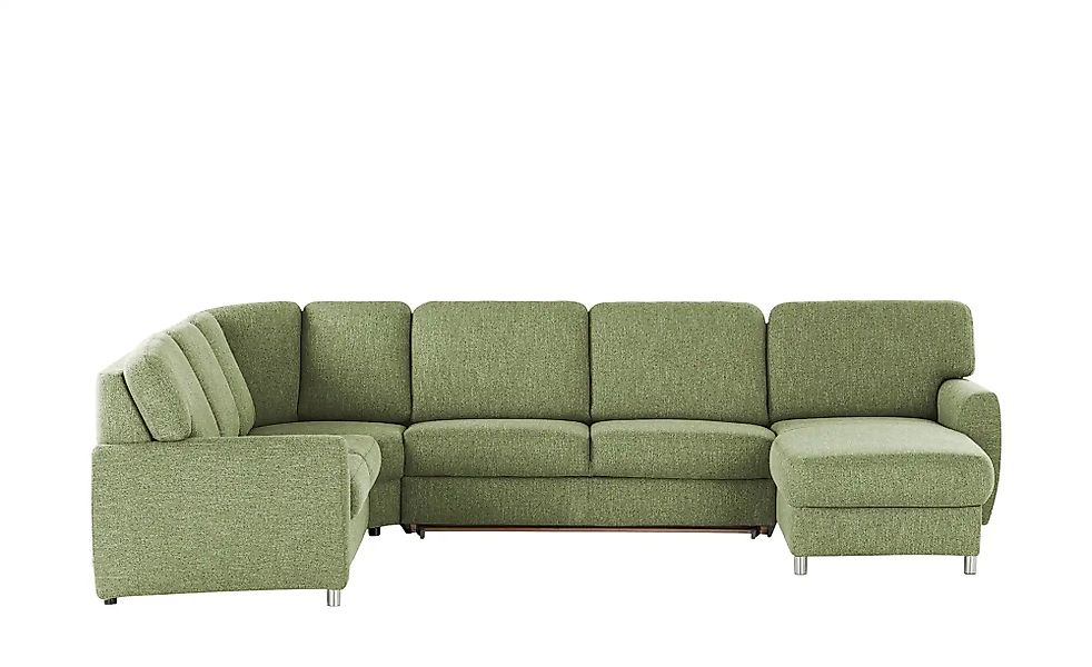 smart Wohnlandschaft  Valencia ¦ grün ¦ Maße (cm): B: 341 Polstermöbel > So günstig online kaufen