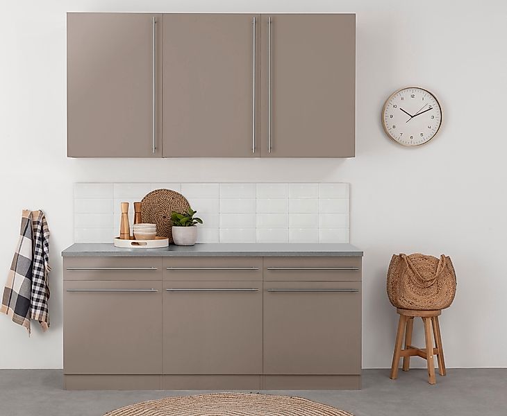 wiho Küchen Küche "Chicago", ohne E-Geräte, Breite 180 cm günstig online kaufen