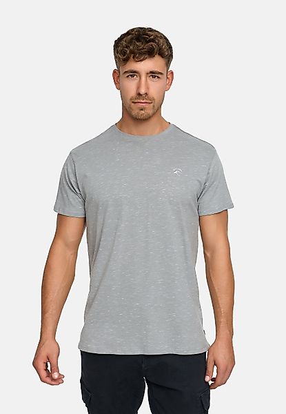 Indicode T-Shirt Kloge mit dezentem Label-Detail günstig online kaufen