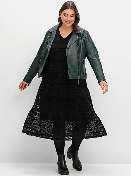 Sheego Spitzenkleid "Spitzenkleid" günstig online kaufen