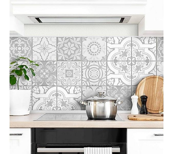 K&L Wall Art Fliesenaufkleber Klebefliese Sticker selbstklebend Ornamente B günstig online kaufen