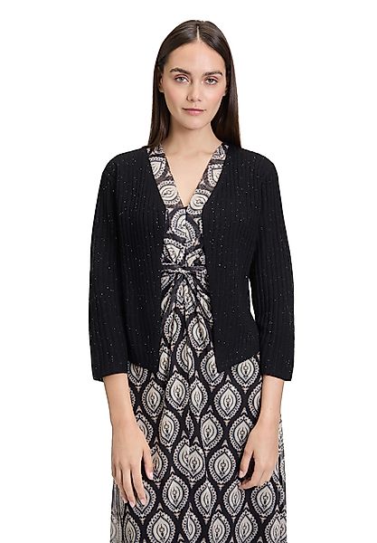 Cartoon Strickjacke "Cartoon Damen Shirtjacke mit 3/4 Arm", Material günstig online kaufen