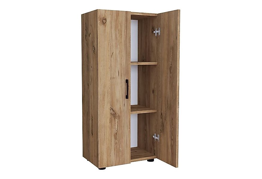 en.casa Beistellschrank »Åsnes« Allzweckschrank 108x49x32cm mit 3 Ablagen E günstig online kaufen