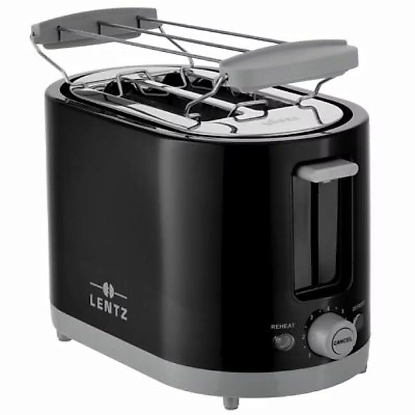 2-Scheiben Toaster mit Auftaufunktion schwarz günstig online kaufen