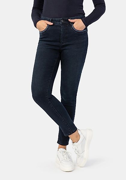 STOOKER WOMEN 5-Pocket-Jeans "Rio Fexxi Move Denim Skinny Fit Jeans" Skinny günstig online kaufen
