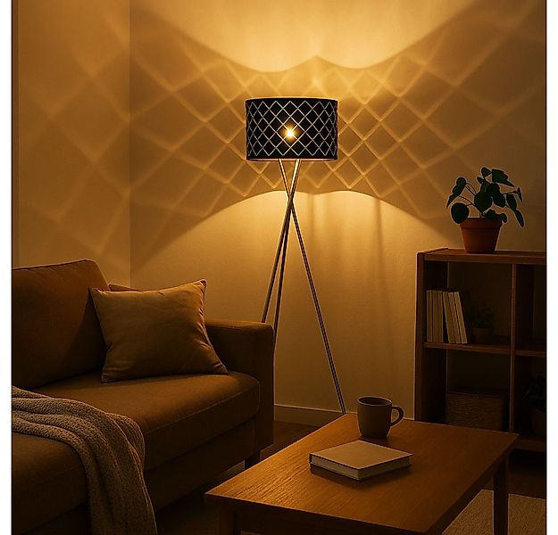 GLOBO LIGHTING LED Stehlampe, Leuchtmittel inklusive, Warmweiß, Steh Lampe günstig online kaufen