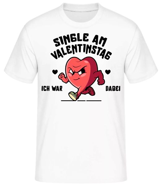 Single Am Valentinstag · Männer Basic T-Shirt günstig online kaufen