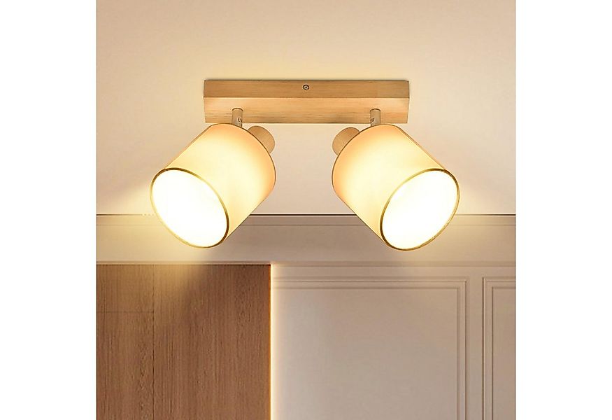 Nettlife Deckenstrahler 1/2/3/4 Flammig Vintage Schwarz E14 Schwenkbar Deck günstig online kaufen