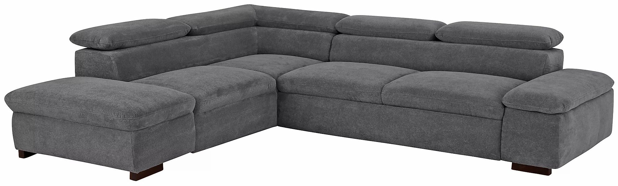 Home affaire Ecksofa »Alberto L-Form«, mit Kopfteilverstellung, wahlweise m günstig online kaufen