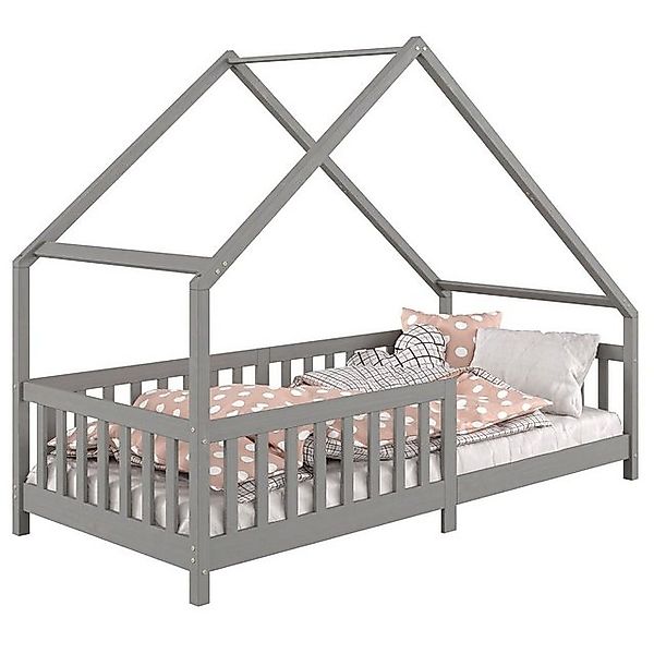 IDIMEX Kinderbett CORA, Hausbett Tipibett Kinderbett Montessori Bett Kiefer günstig online kaufen