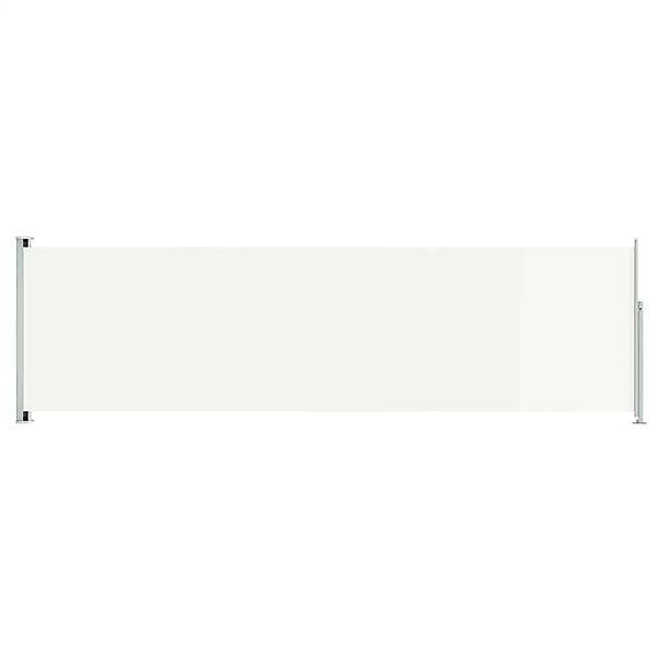 furnicato Seitenmarkise Ausziehbar 180x600 cm Creme günstig online kaufen