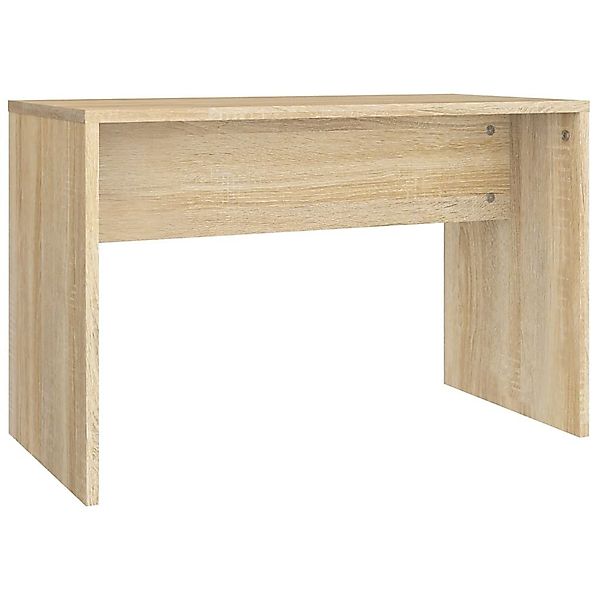 vidaXL Sitzhocker Schminkhocker Sonoma-Eiche 70x35x45 cm günstig online kaufen