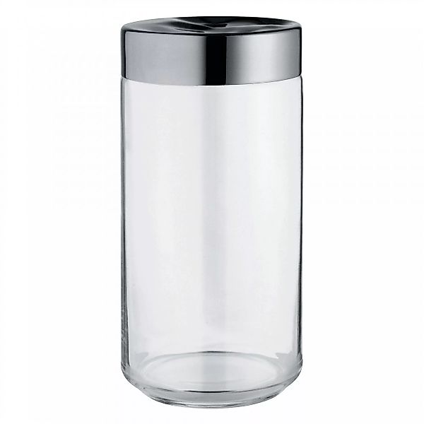 Alessi - Julieta Vorratsglas 150cl - transparent, edelstahl/glänzend polier günstig online kaufen