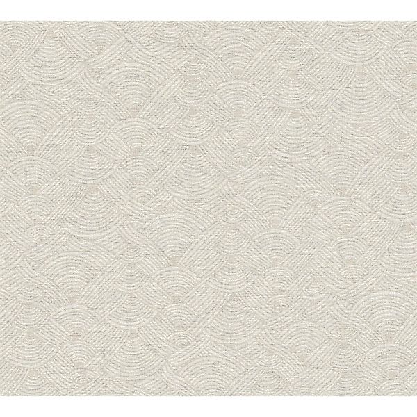 PROFHOME 387425-GU Ethno Tapete Grafisch Matt Beige Weiß Taupe 0,53 m x 10, günstig online kaufen