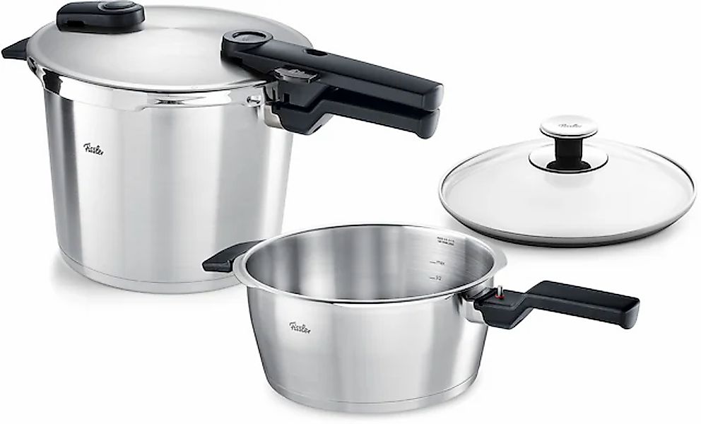 Fissler Schnellkochtopf »Vitaquick® Premium«, Edelstahl 18/10, (Set, 2 tlg. günstig online kaufen
