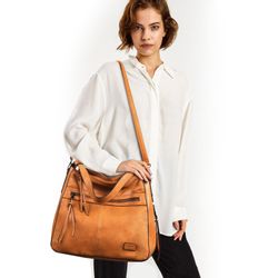 TAN.TOMI Schultertasche Damen Schultertasche Groß Shopper günstig online kaufen