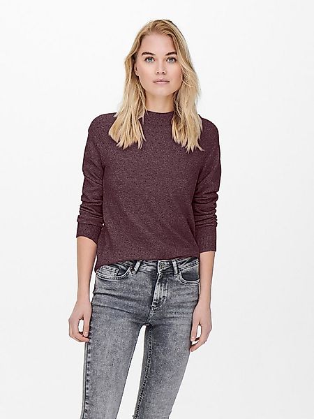 ONLY Rundhalspullover ONLRICA LIFE L/S PULLOVER KNT NOOS günstig online kaufen