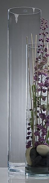 Sandra Rich Dekovase Glasvase XXL klar zylindrisch - cold cut günstig online kaufen