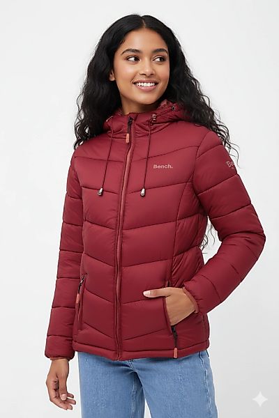 Bench. Steppjacke "JIYRA", mit Kapuze, leichte, taillierte Übergangsjacke m günstig online kaufen