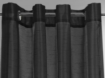 Weckbrodt Vorhang "Klara" Ösen 1 Stk. tlg. Wildseiten-Optik, halbtransparen günstig online kaufen