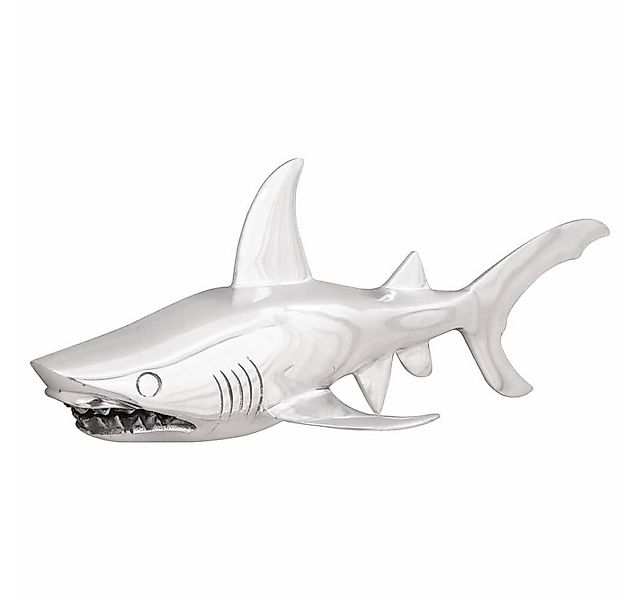 vidaXL Skulptur Skulptur Silber 68 x 20 x 24 cm Aluminium (1 St) günstig online kaufen