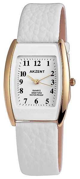 AKZENT Quarzuhr AK0401 Akzent Damenuhr mit Lederimitationsarmband, 22 cm, D günstig online kaufen