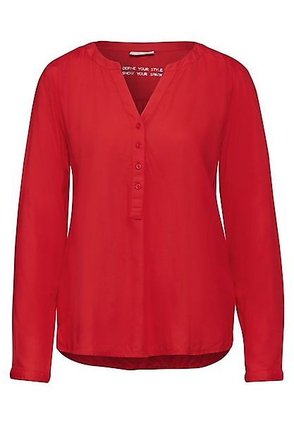 STREET ONE Shirtbluse Style Bamika mit Seitenschlitzen günstig online kaufen