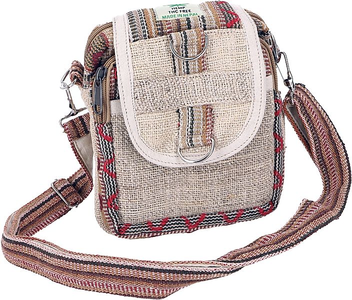 Guru-Shop Schultertasche Kleine Hanf Schultertasche, KameraTasche, günstig online kaufen