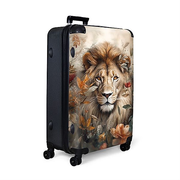 NoBoringSuitcases.com© Hartschalen-Trolley Löwe - Wildtiere - günstig online kaufen