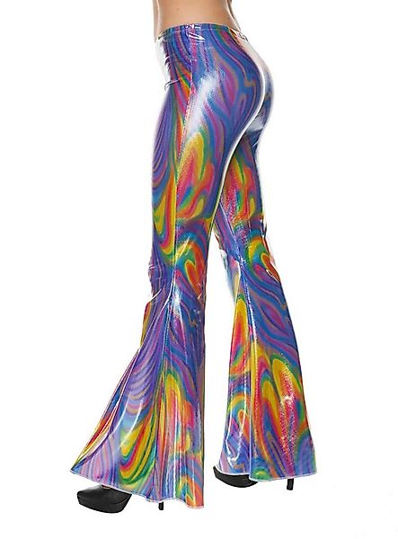Underwraps Kostüm 70er Hippie Damenhose - Fasching Karneval Kostüm, Die Liq günstig online kaufen
