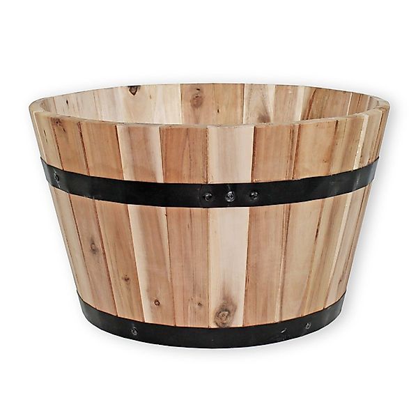 colourliving Pflanzkübel Pflanzkübel Holz rund 40 günstig online kaufen
