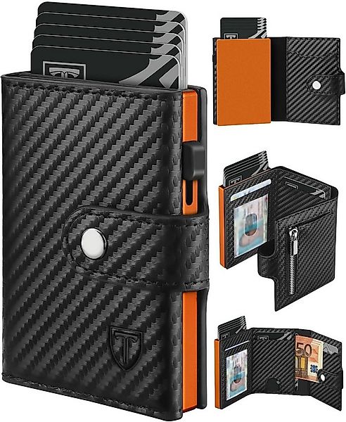 TEEHON Geldbörse Geldbeutel Herren mit Münzfach & RFID Schutz (Portmonee He günstig online kaufen