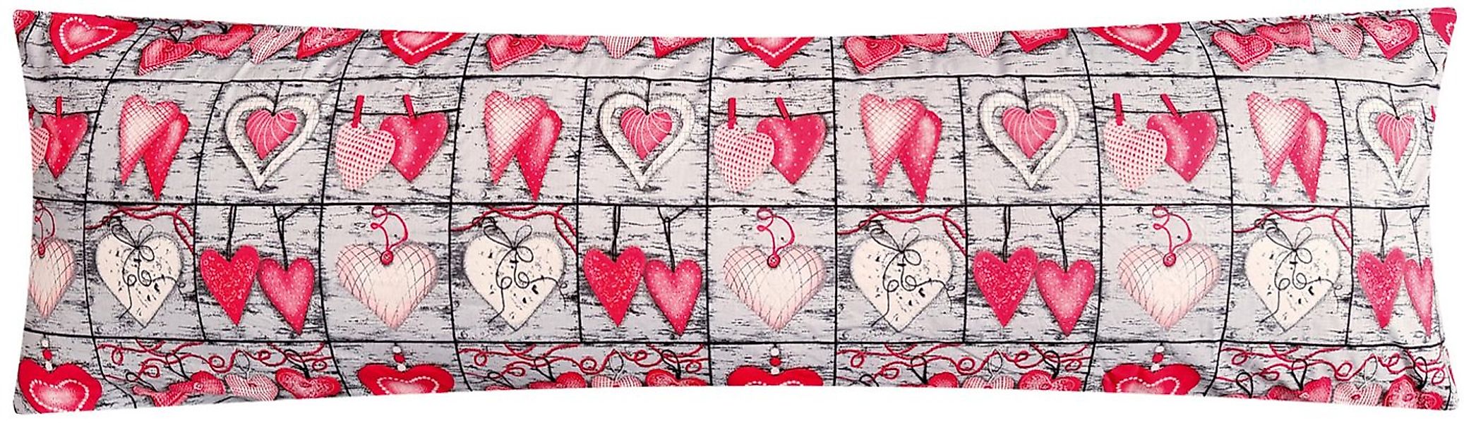 Heubergshop Seitenschläferkissenbezug, (1 Stück), 40x145cm, Reißverschluss günstig online kaufen