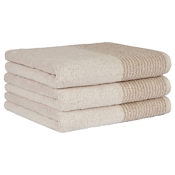 Cawö Gästehandtücher Unisex Gästetuch 3er Pack günstig online kaufen