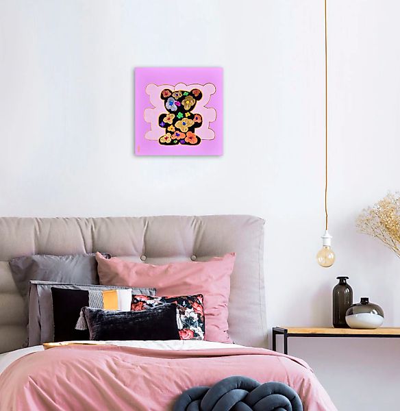 queence Leinwandbild »Bears VII«, Bär-Bären-Kunst, (1 St.), Premium-Leinwan günstig online kaufen