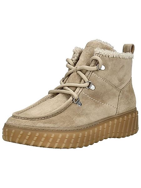 Paul Green Stiefelette Veloursleder . Schnürstiefelette günstig online kaufen