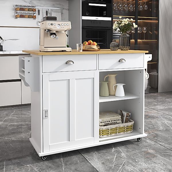Flieks Küchenwagen Sideboard, (1 St., mit günstig online kaufen