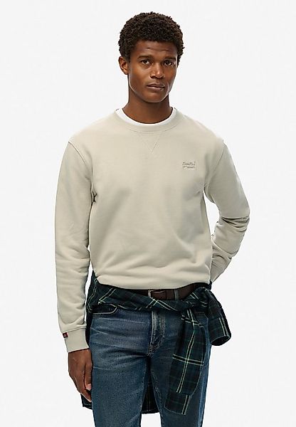 Superdry Sweatshirt ESSENTIAL LOGO CREW SWEATSHIRT Baumwollmischung, loose günstig online kaufen