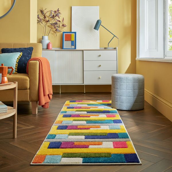 FLAIR RUGS Teppich "Spectrum" rechteckig 8 mm Höhe Handgeschnitzt Teppich günstig online kaufen
