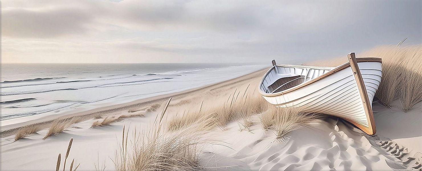 artissimo Glasbild XXL Bild aus Glas 125x50 cm / Panorama Wandbild groß / W günstig online kaufen